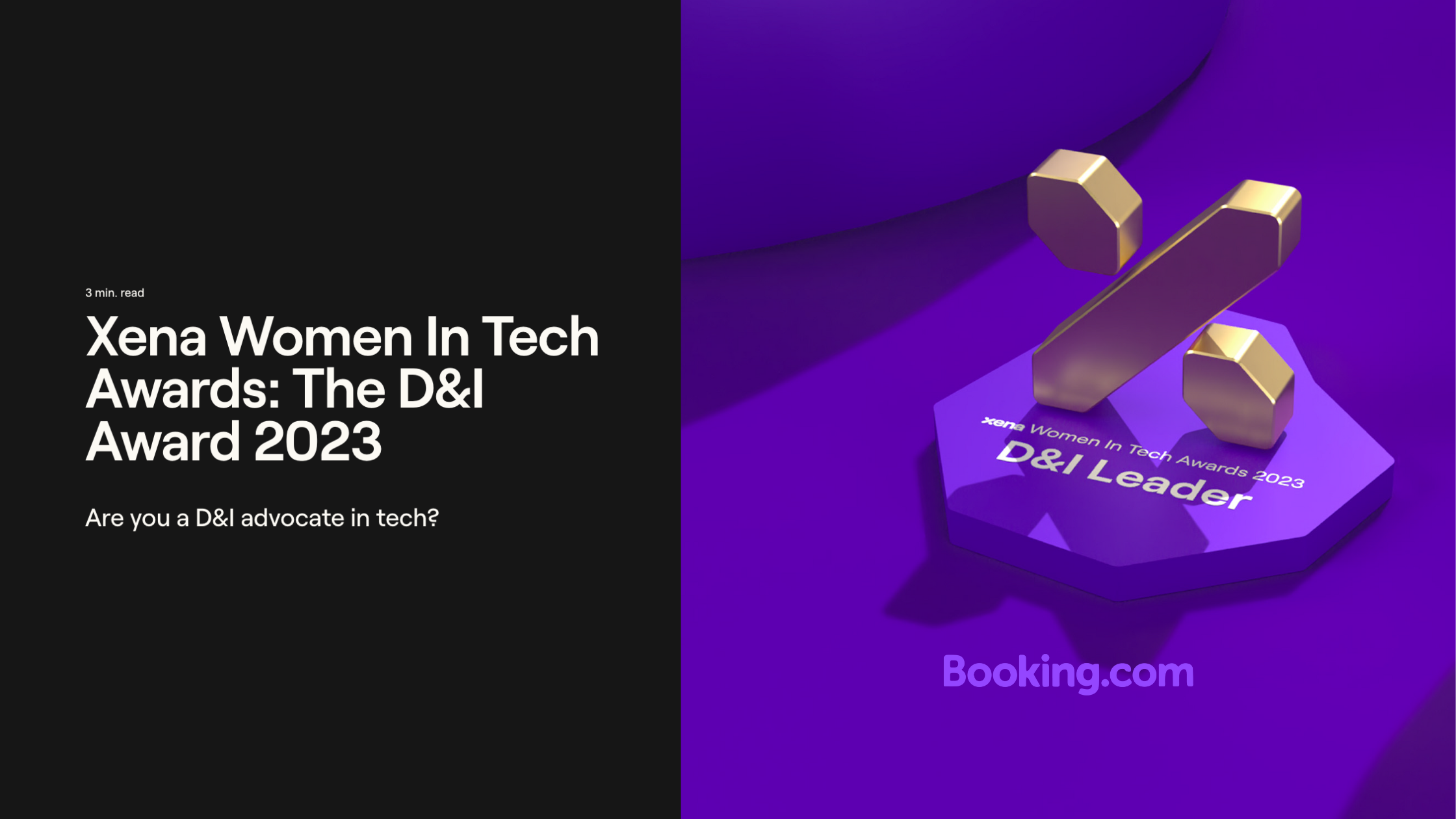 Xena Women In Tech Awards The D I Award 2023 Xena