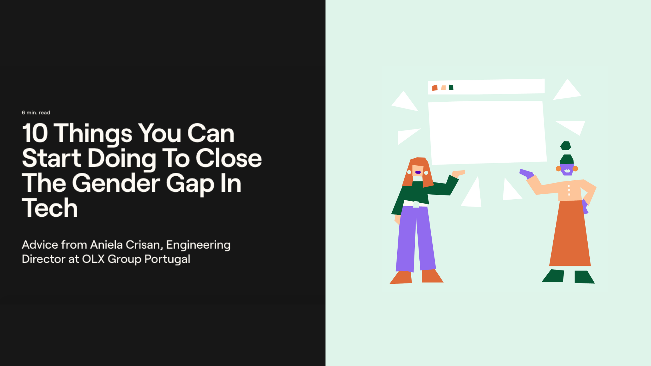 10 Things You Can Start Doing To Close The Gender Gap In Tech - Xena