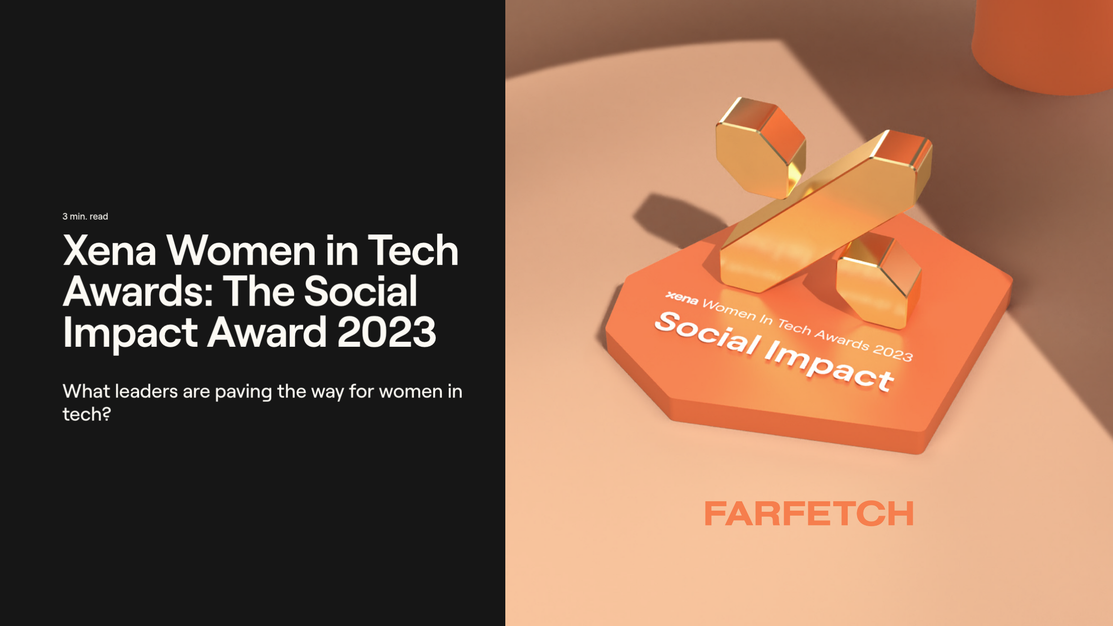 Xena Women in Tech Awards: The Social Impact Award 2023 - Xena